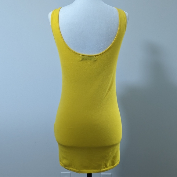 Sandro Paris Sibella Sunshine Yellow Knit Sleeveless Top - Picture 2 of 11